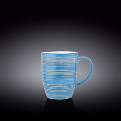 Wilmax Kaffeebecher, 460 ml, Blau, Porzellan, WL-669637/A