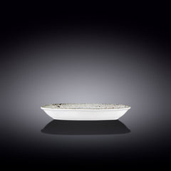 Wilmax England Flacher Coupe Ellipsenteller,2er Set, 20 x 11 cm, Porzellan, WL-671242/A2