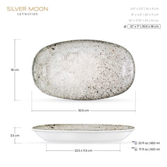 Wilmax Servierplatte, 30,5 x 18 cm, WL-671244/A