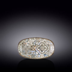 Wilmax Ovales Serviergeschirr "Vintage Mosaic", 20 x 11 cm Porzellan WL-671342/A
