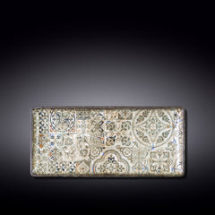 Wilmax Rechteckige Servierplatte, 33 x 15 cm, Porzellan, WL-671353/A