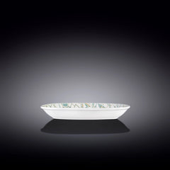 Wilmax England Flacher Coupe Ellipsenteller, 20 x 11 cm, Porzellan, WL-671542/A