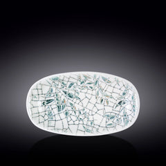 Wilmax Servierplatte Olive Green Graphics, 30,5 x 18 cm, WL-671544/A