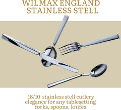 Wilmax Servierlöffel 23,5 cm aus Edelstahl, langlebig und elegant – WL-999212/1B