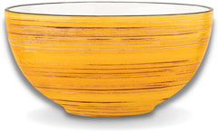 Wilmax Porzellan Schüssel Gelb 19 cm 1700 ml – WL-669432/A