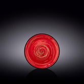 Wilmax Untertasse 14 cm Rot Porzellan WL-669235/B