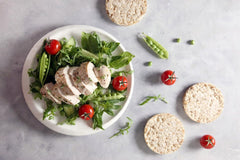 Wilmax Porzellan-Dessertteller Ø 24 cm, 2er Set, Weiß WL-991236/A2