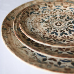 Wilmax Porzellan Coupe Teller 21 cm Mehrfarbig Art and Craft WL-671903/A