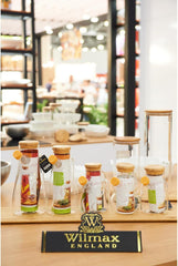 Wilmax Ölflasche, 1000 ml, Glas, WL-888957/A