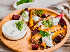 Wilmax 2-teilige Servierplatte, 30,5 cm, Bambus, WL-771044/A