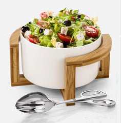 Wilmax Schalenst�nder aus Bambus, Servierst�nder 27x11.5 cm WL-771107/A