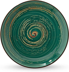 Wilmax Dessertteller COLORBOOM | 6er-Set | Ø 20 cm | Grün | WL-669512/A6