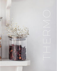 Wilmax Vorratsglas 760 ml mit Edelstahl-Deckel WL-888513/A