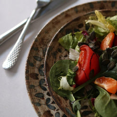 Wilmax Flacher Coupe Teller aus Porzellan,2er Set, rund, 21 cm, Grafikdekor, WL-671903/A2