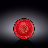 Wilmax Untertasse 15 cm Rot Porzellan WL-669236/B