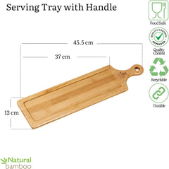 Wilmax Bambus Serviertablett 45,5 x 12 cm WL-771009/A