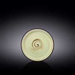 Wilmax Porzellan Untertasse, 15 cm, Spiral Pistachio Kollektion, WL-669136/B