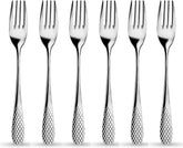 Wilmax Edelstahl Tafelgabel Set 6-teilig in Geschenkbox WL-999201/6C