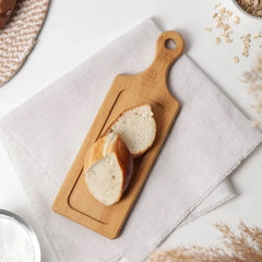 Wilmax Bambus Tablett 30 x 11 cm – Natürliches Bambus-Serviertablett WL-771005/A