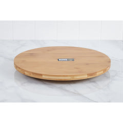 Wilmax Drehteller aus Bambus, Ø 35,5 cm WL-771081/A