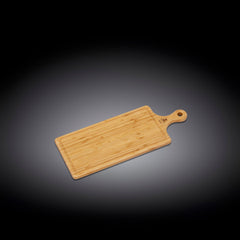 Wilmax Servierbrett aus Bambus mit Griff 50 x 20 cm WL-771135/A