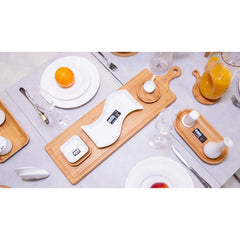 Wilmax Servierbrett mit Griff, Bambus, 87 x 20 cm, WL-771137/A