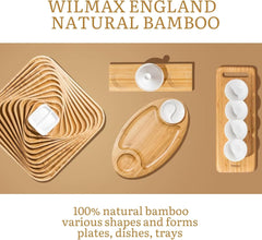 Wilmax Servierbrett mit Griff, 66 x 20 cm, Bambus, WL-771136/A