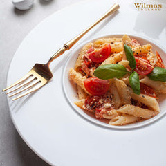 Wilmax Tiefer Teller 28 cm aus Porzellan, vielseitig einsetzbar – WL-991271/A