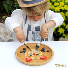 Wilmax Kinderbesteck-Set 4-teilig aus Edelstahl WL-999901/4G