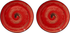 Wilmax SPIRAL Runder Teller 25 cm rot kratzfest WL-669214/A2