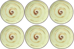 Wilmax runde Teller 20 cm, ColorBoom Kollektion, 6er Set – WL-669112/A6