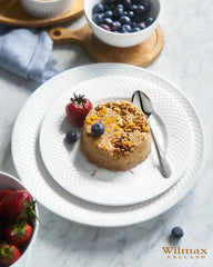 Wilmax Speiseteller 25,5 cm Weiß Porzellan 6er Set WL-880101/6C