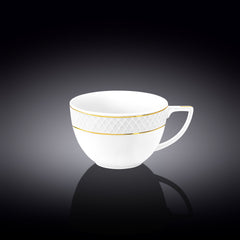 Wilmax Jumbo-Becher mit Goldlinien, 500 ml, WL-880102409/A