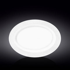 Wilmax Ovaler Servierteller 35 x 25 cm Porzellan WL-880103/A