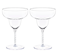 Wilmax Margarita Gläser 2er-Set 250 ml Kristallglas WL-888107/2C