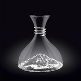 Wilmax Dekanter, 1500 ml, mundgeblasen, elegantes Design, WL-888368/1C