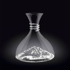 Wilmax Dekanter, 1500 ml, mundgeblasen, elegantes Design, WL-888368/1C