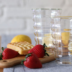 Wilmax Glas mit Doppelwand, 400 ml, 4er Set, WL-888418/A4