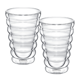 Wilmax Glas mit Doppelwand, 400 ml, 2er Set, WL-888418/A2