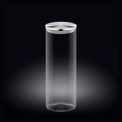 Wilmax Vorratsglas mit Metalldeckel Küche Aufbewahrungsglas 1800 ml WL-888519/A