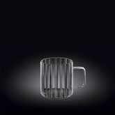 Wilmax Rillentasse, 150 ml, Thermoglas, WL-888613/A