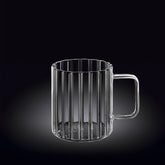 Wilmax Glasbecher 400 ml Borosilikatglas Transparent WL-888617/A