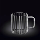 Wilmax Glas mit Henkel 550 ml Borosilikatglas WL-888618/A
