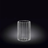 Wilmax Geriffeltes Glas 200 ml Borosilikatglas Transparent WL-888623/A