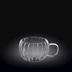 Wilmax Doppelwandige Tassen 4er Set 300 ml Thermoglas WL-888411/A4