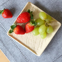 Wilmax Quadratische Platte 13 x 13 cm, SANDSTONE Kollektion 6er Set WL-661304/A6