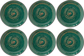 Wilmax Dessertteller COLORBOOM | 6er-Set | Ø 20 cm | Grün | WL-669512/A6