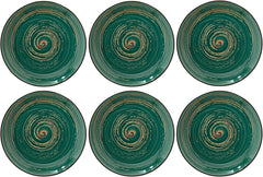 Wilmax Dessertteller COLORBOOM | 6er-Set | Ø 20 cm | Grün | WL-669512/A6