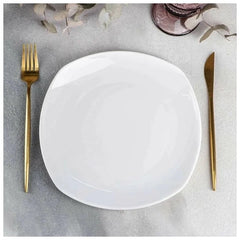 Wilmax Brot Teller 16,5 cm quadratisch aus Porzellan – WL-991000/A