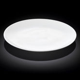 Wilmax Servierplatte 30.5 cm aus Porzellan, Weiß WL-991024/A